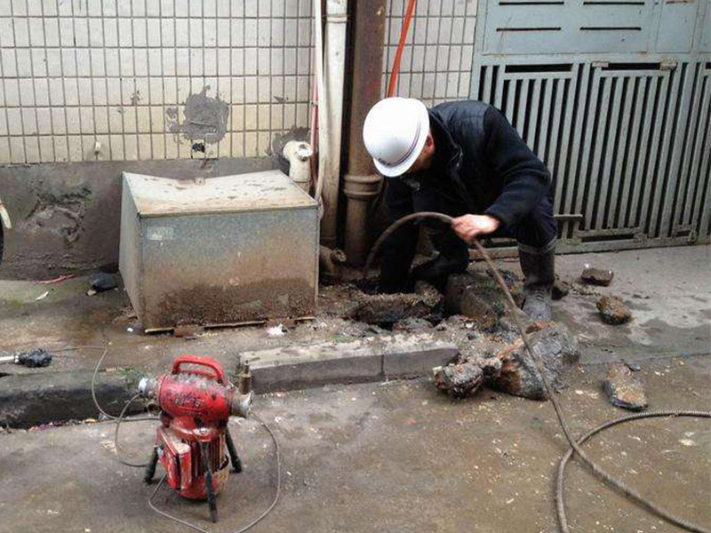 东河疏通下水道-洗菜池疏通